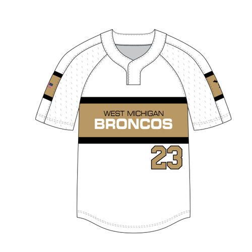 Champro Juice 2-Button Pro Neck Short Sleeve Loose Jersey Thumbnail